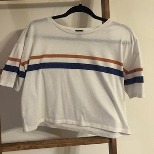 Forever 21 Cropped Basic Tee Sz L